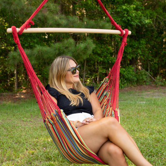 swing chair stripe