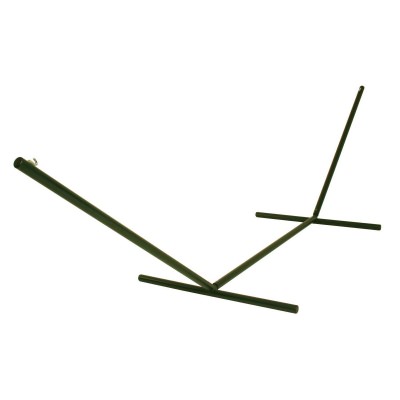 15 ft. Hammock Stand with Powder Coated Steel Tube Frame - Forest Green