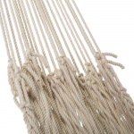 Double Handwoven Polyester Rope Mayan Hammock