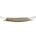 Large Soft Weave Hammock with Pillow & Storage Bag - Flax